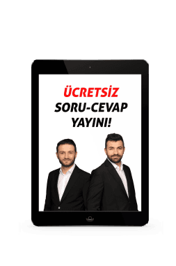 🙋 BONUS #4: Canlı Soru-Cevap Yayını